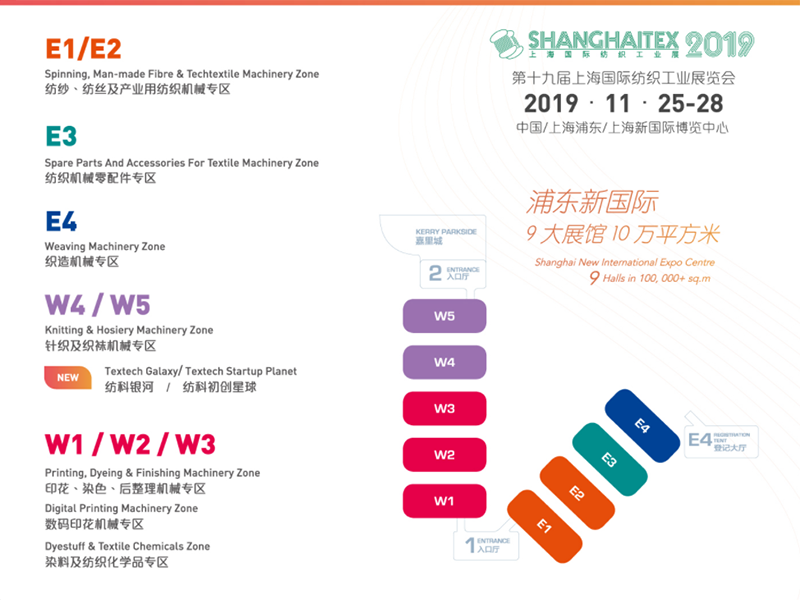 Conheça -nos em Shanghaitex 2019